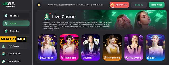 Giao diện cá cược trên máy tính để bàn của trang web 97Win - 97Win