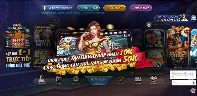 Nạp tiền vào tài khoản Winvn của bạn để có cơ hội trúng thưởng 50000 RMB bằng thẻ cào - Winvn